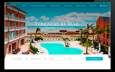 Diseño Web Terrazas al Mar Hotel