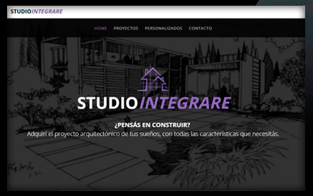Diseño web Studio Integrare